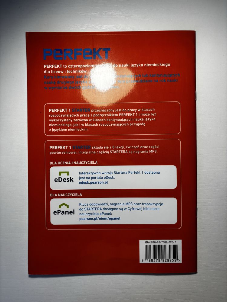 Podręczniki do języka niemieckiego „Perfekt 1”