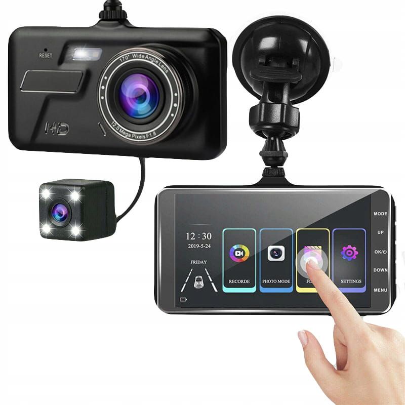 MARK1 Wideorejestrator kamera REJESTRATOR JAZDY FULL HD do auta W07