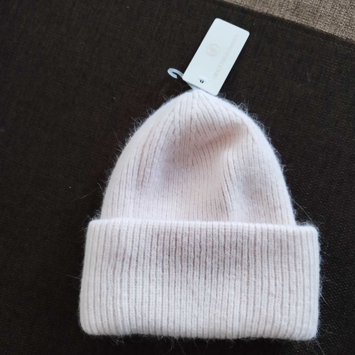 Nowa czapka damska/ młodzieżowa pudrowy róż