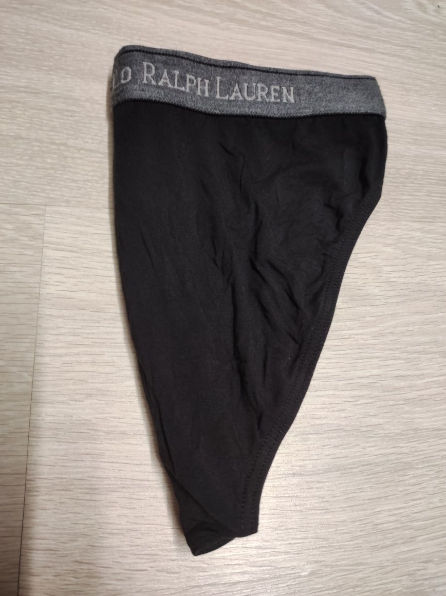 Slipki męskie Ralph Lauren Polo ,czarne ,M,  USA