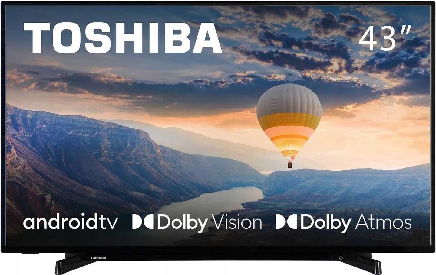 Телевізор 43 дюйми Toshiba 43UA2263DG (Android TV 4K T2/S2 Bluetooth)