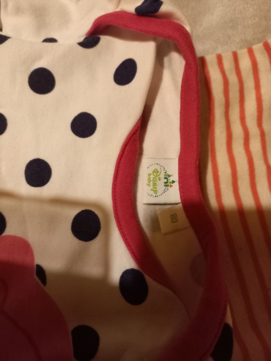 Świetne ubranka dla niemowlaka-dziewczynki r. 80