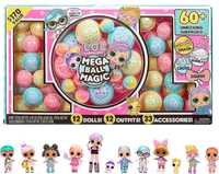 L. O. L. Surprise Mega Ball Magic 12 Dolls, 60 Surprises ЛОЛ