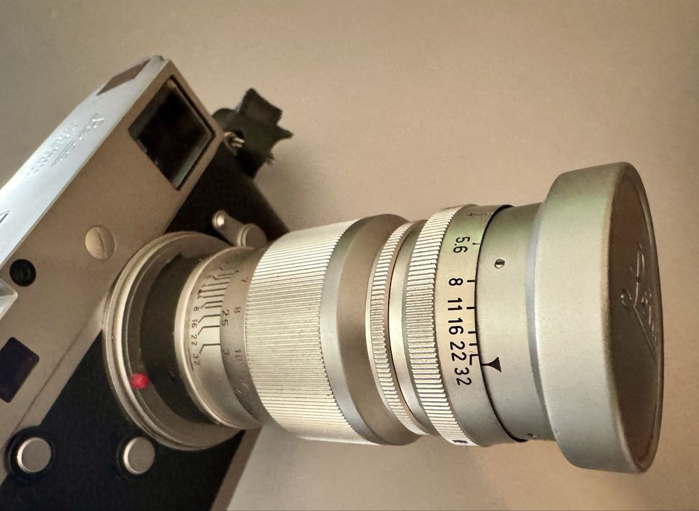 Leica Elmar 90mm F:4 para encaixe Leica M