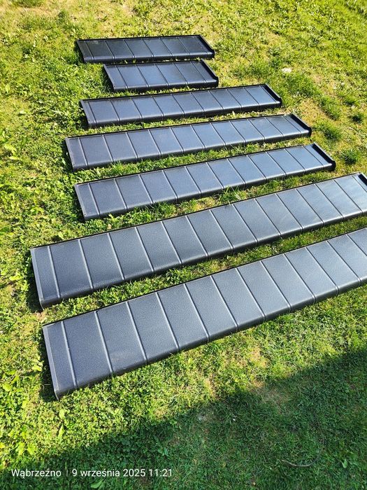 Parapety zewnętrzne aluminiowe