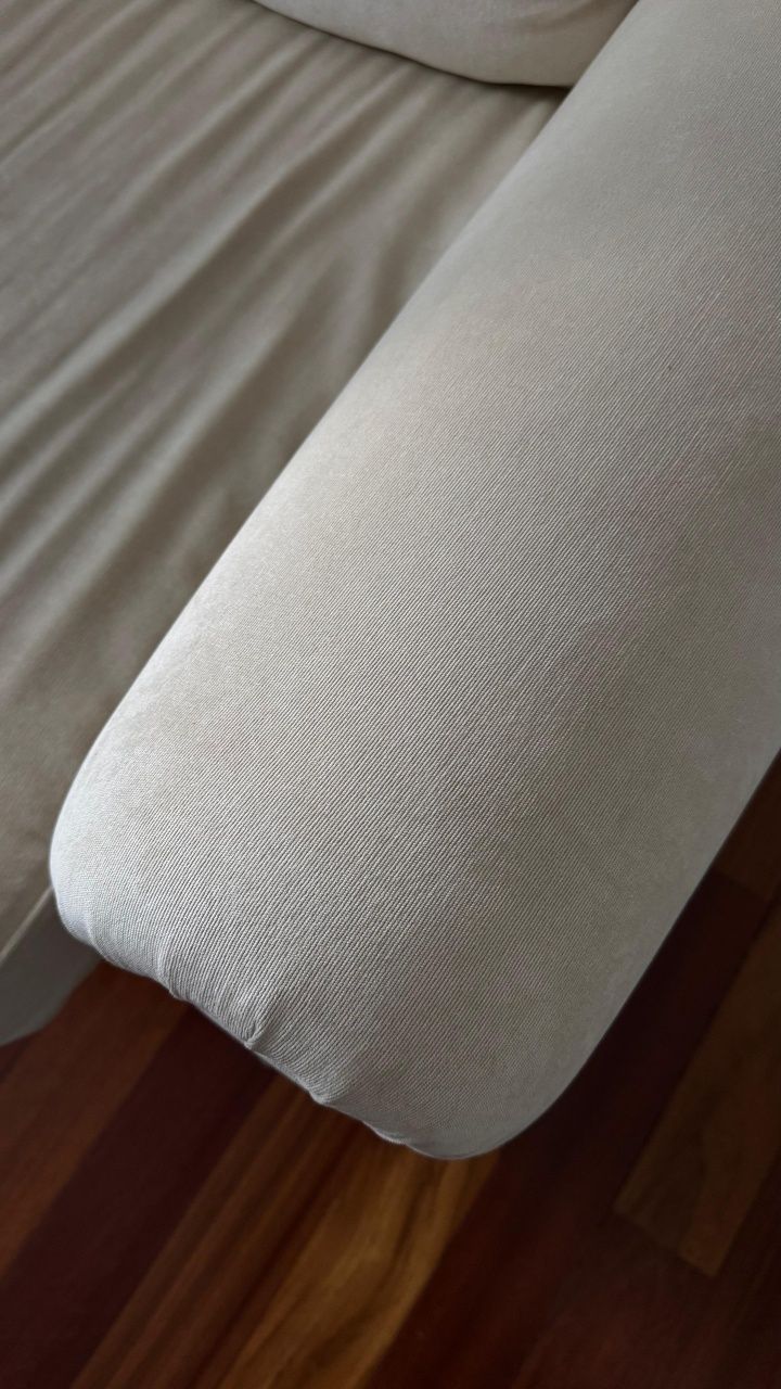 Sofá cama branco 3 pessoas