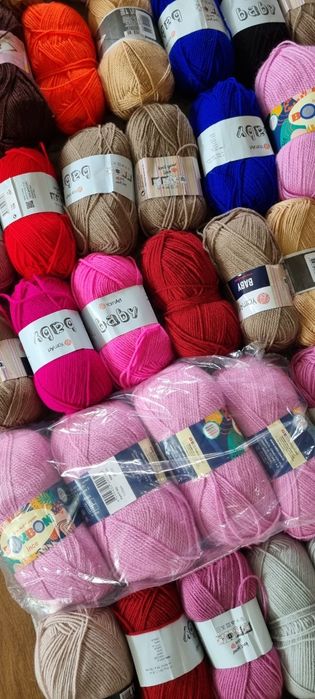 Акрилові нитки 54 шт