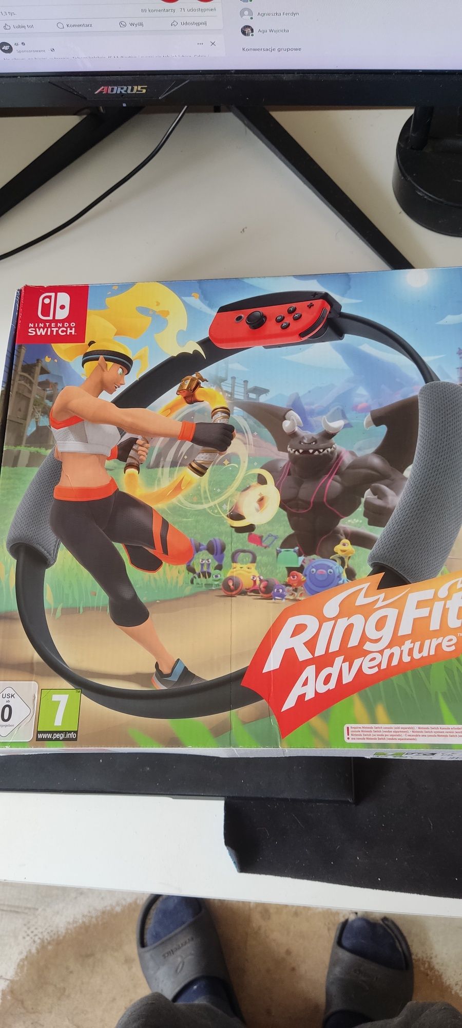 Gra Nintendo Ringfit adventure