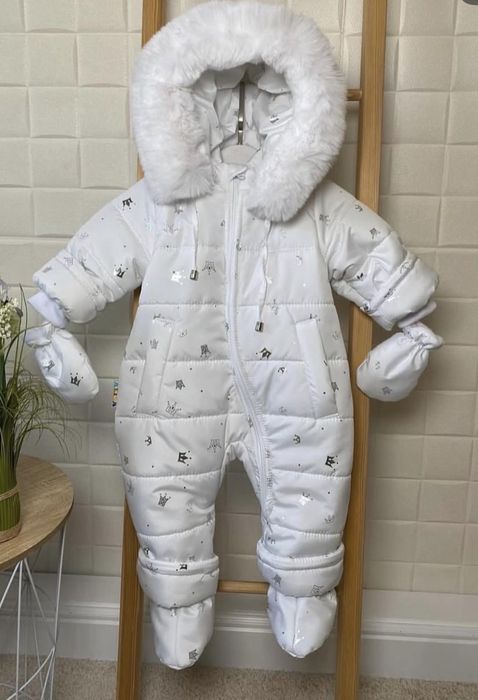 Зимовий комбінезон на овчині