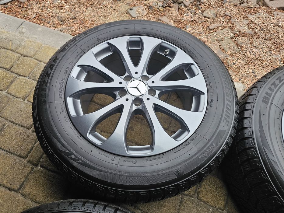 Koła zimowe 18" Mercedes GLC GLK ML oryginał 235/60/18 czujniki