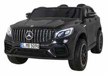 Samochód dla dzieci dwuosobowy Mercedes GLC 63S XXL CZARNY