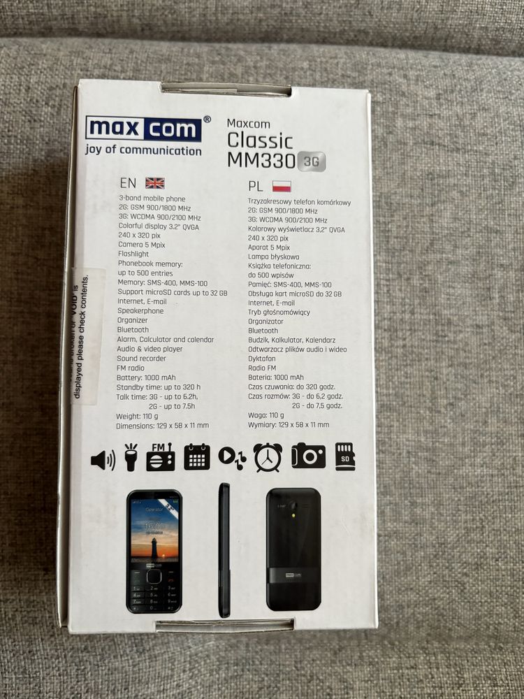 Telefon Maxcom MM330