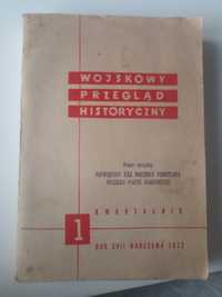 Wojskowy przegląd historyczny 1972 tom 1