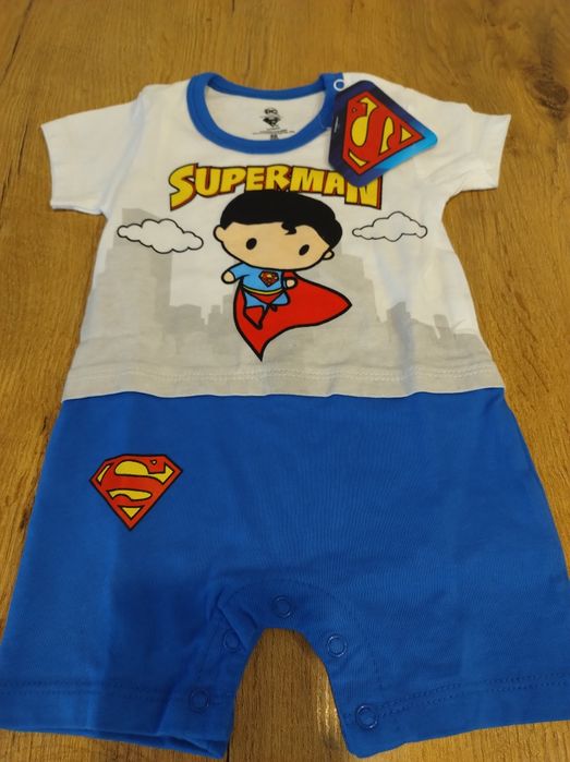 Rampers niemowlęcy r 68 Superman