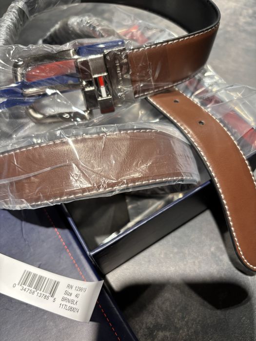 Pasek dwustronny Tommy Hilfiger 2025- Promocja