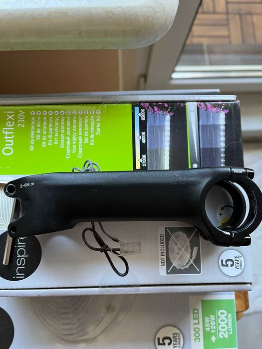 Mostek rowerowy prosty 120mm 5-6Nm