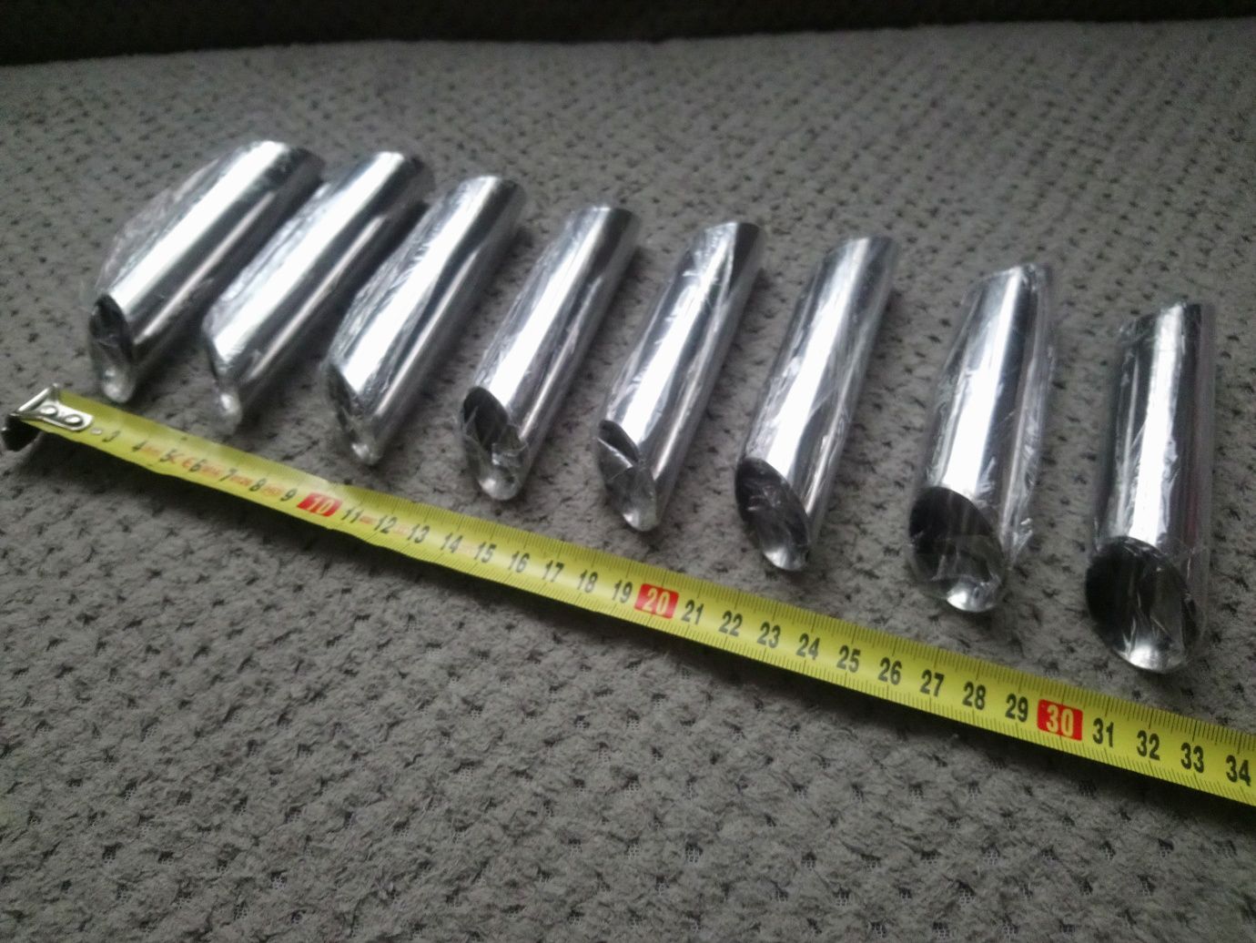 8 form cannoli tuby do rurek, bułek kremowych,