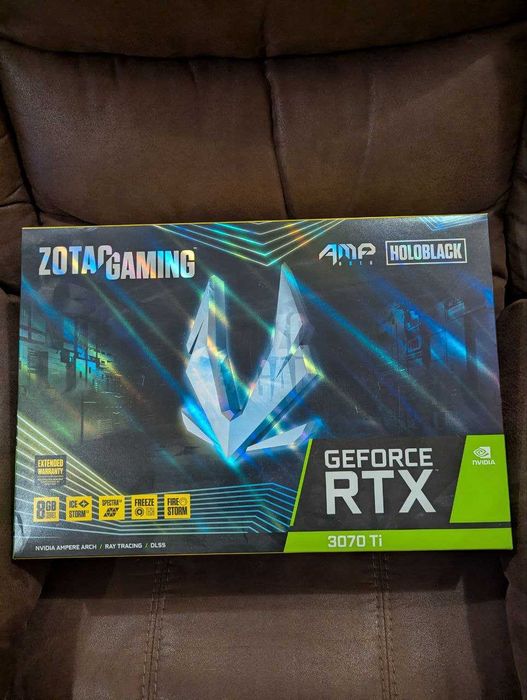 Відеокарта Zotac GAMING GeForce RTX 3070 Ti AMP Holo