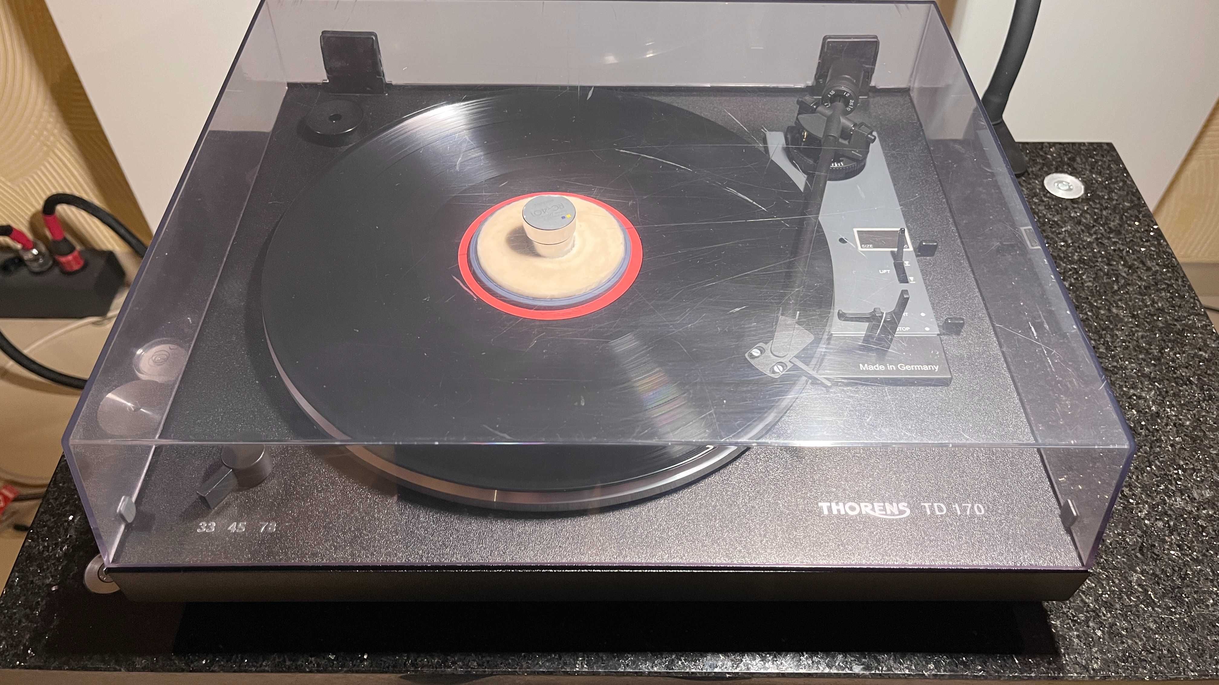 Gramofon Thorens TD170-1/EV, automatyczny, używany, stan bdb