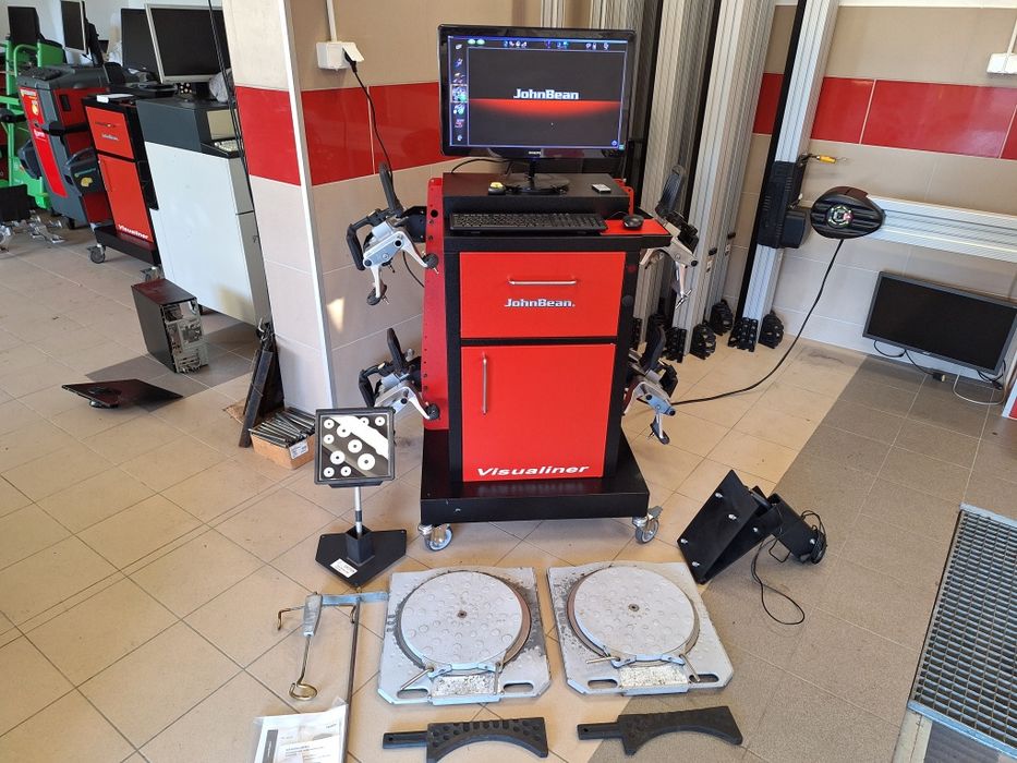 John Bean 3D x-cel geometria kół zbieżność