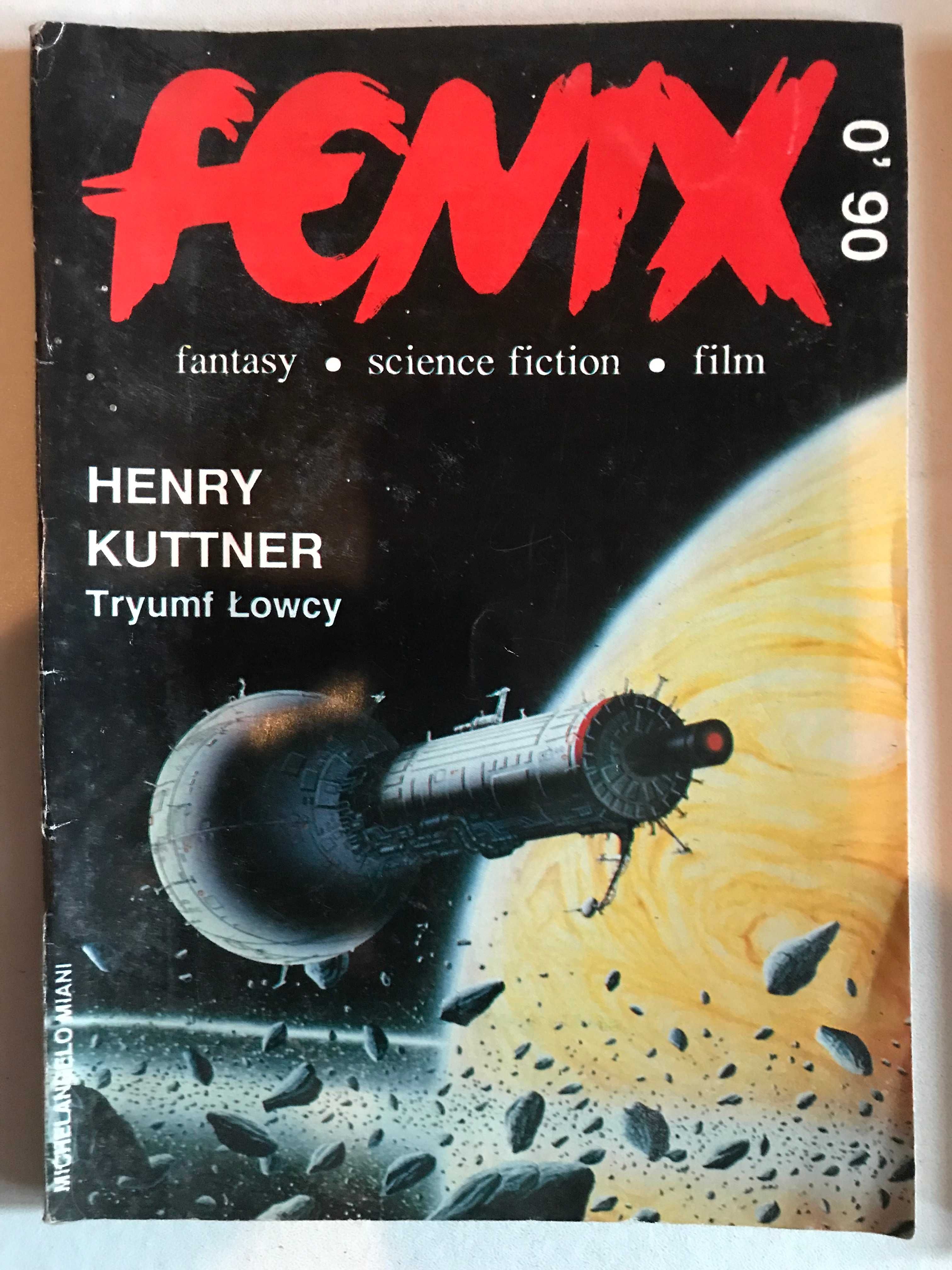 Czasopismo Fenix nr 0 1990 fantasy science fiction horror