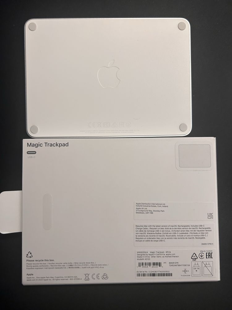Apple trackpad USB C