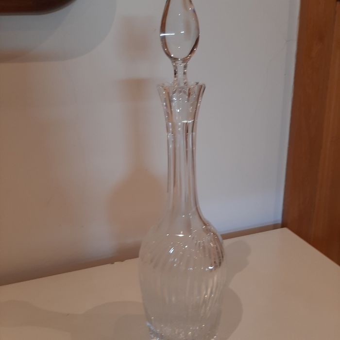 Venda linda garrafa cristal, nova.