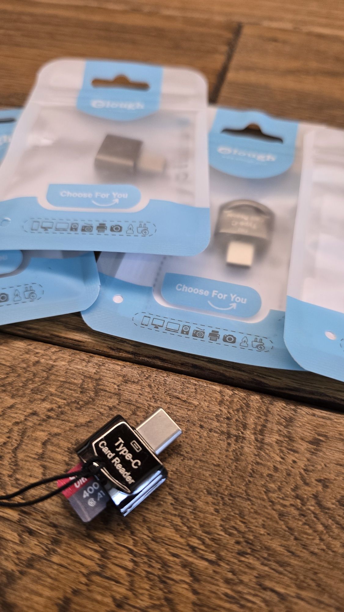 Картридер Туре-С OTG MicroSD