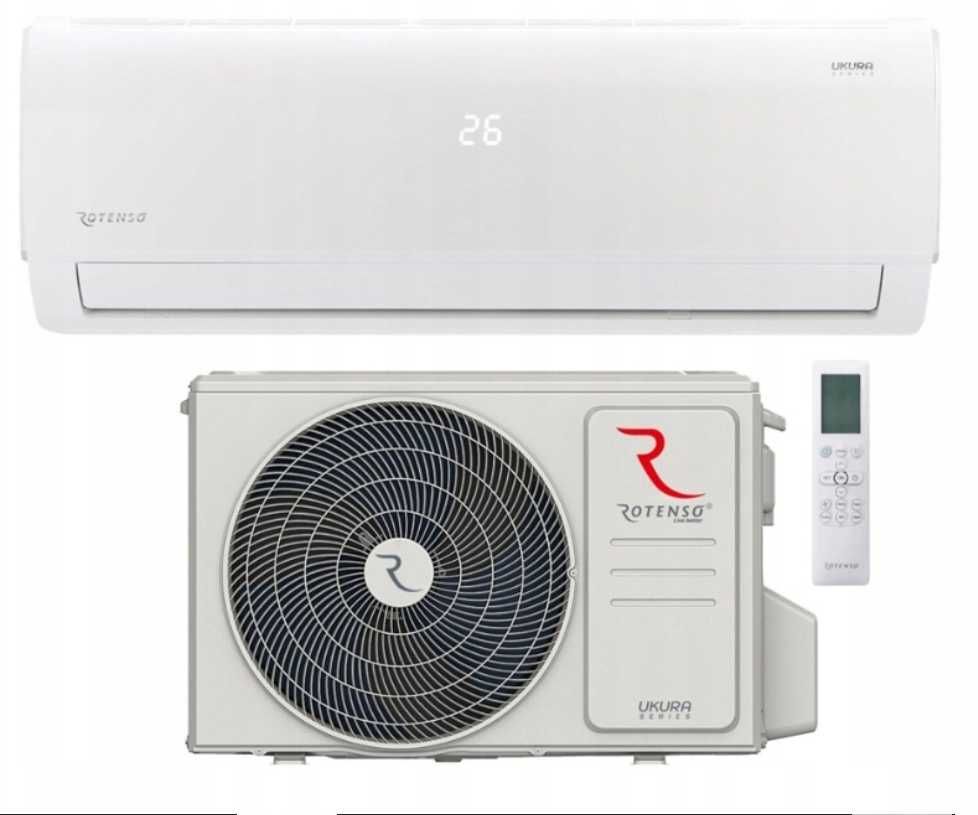 Klimatyzacja Rotenso Ukura 3,5 kW plus montaż, Mielec i okolice
