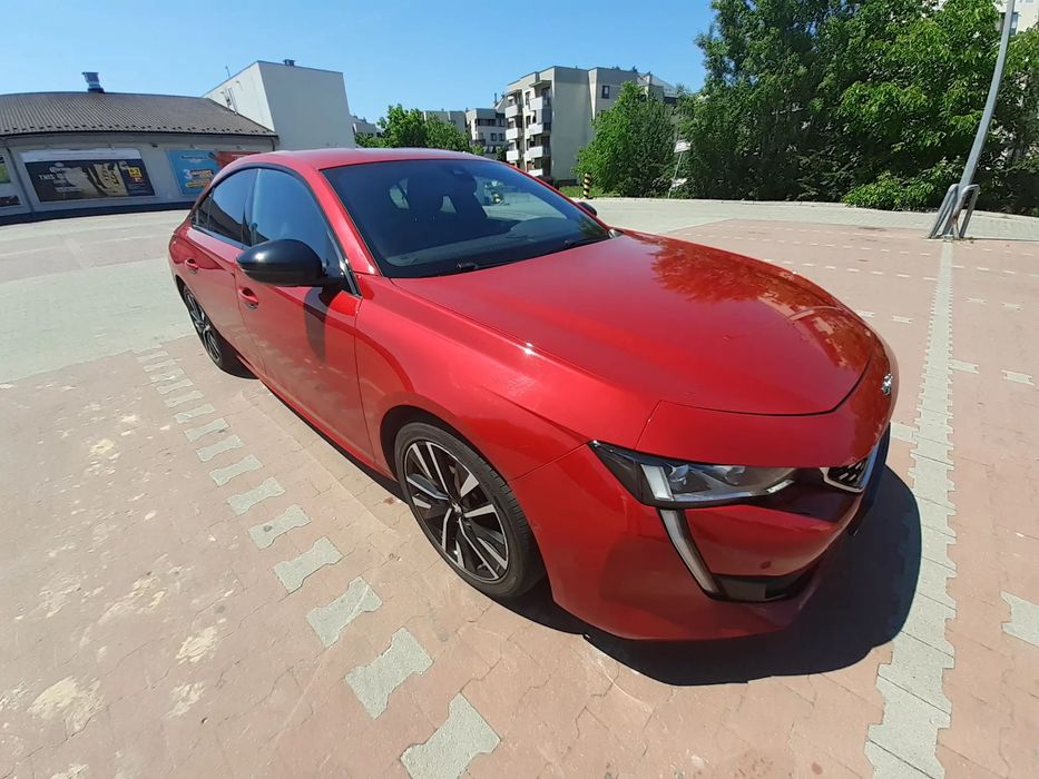 Peugeot 508 GT z Night Vision, full skóry, grzane fotele+masaże, Navi, Focal, BLIS