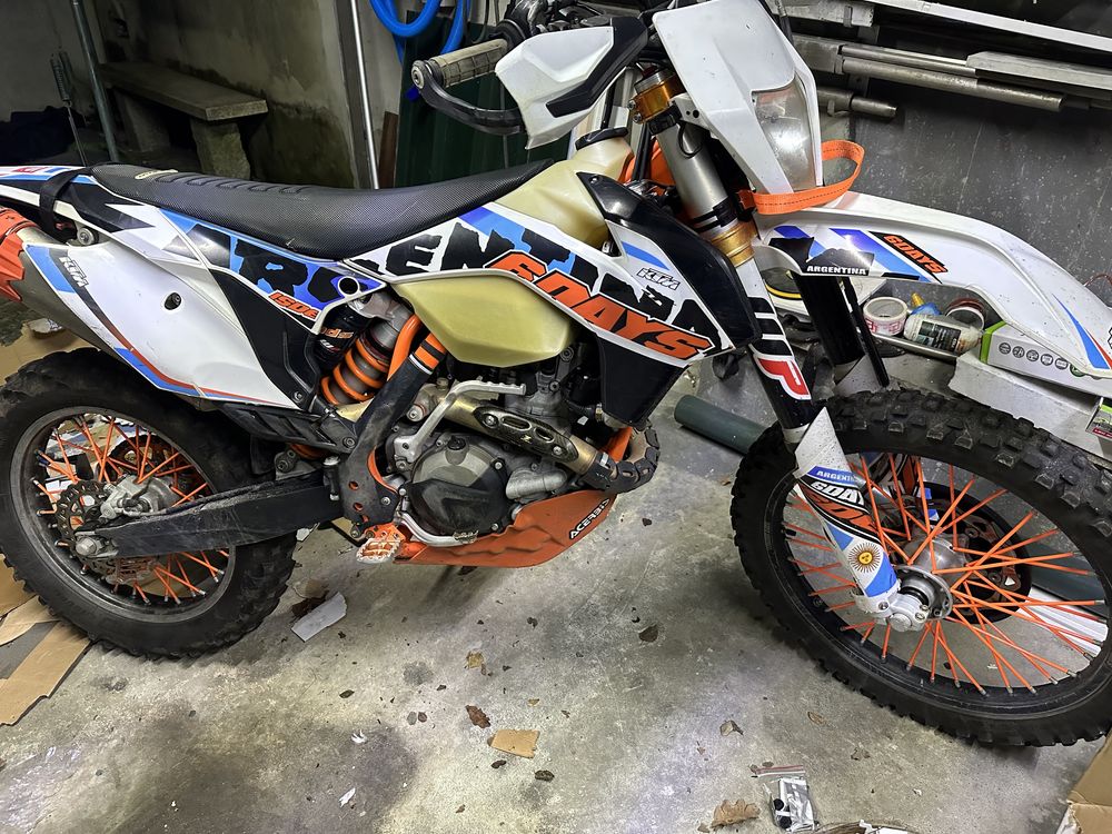 Ktm 450 argentina six days Matriculada