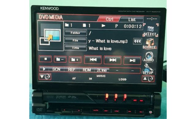 Kenwood KVT-522 DVD Monitor