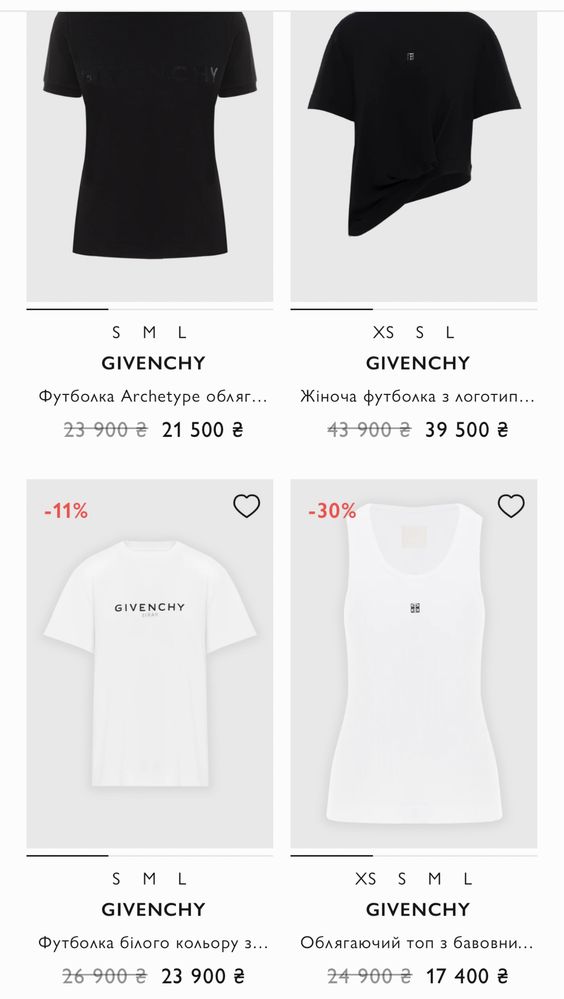 Дуже красива брендова футболка від Givenchy