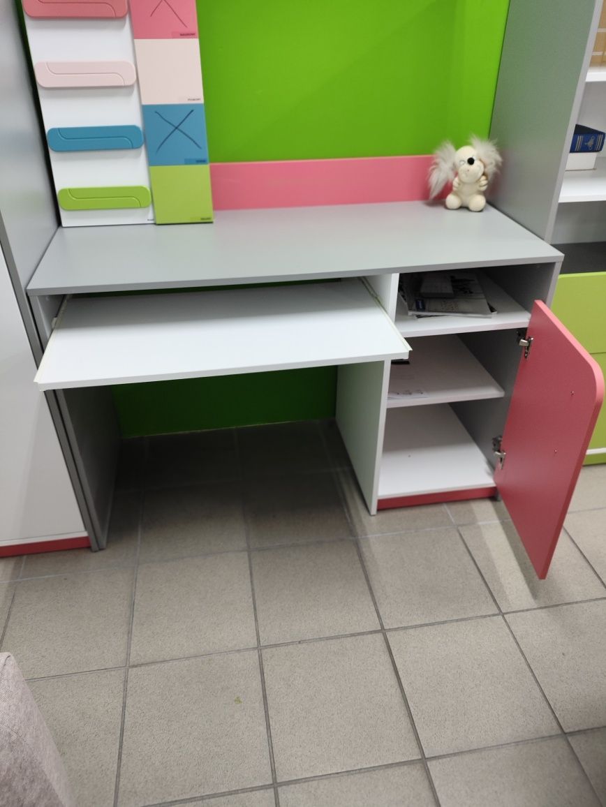 Szafa + biurko + półka, meble dziecięce młodzieżowe