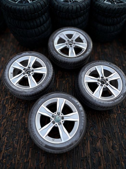 Felgi Mercedes Benz W205 + opony zimowe 17” — używane 1 sezon!