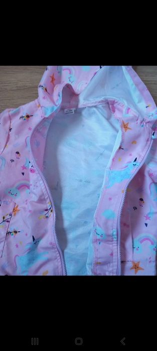 Corta vento para menina