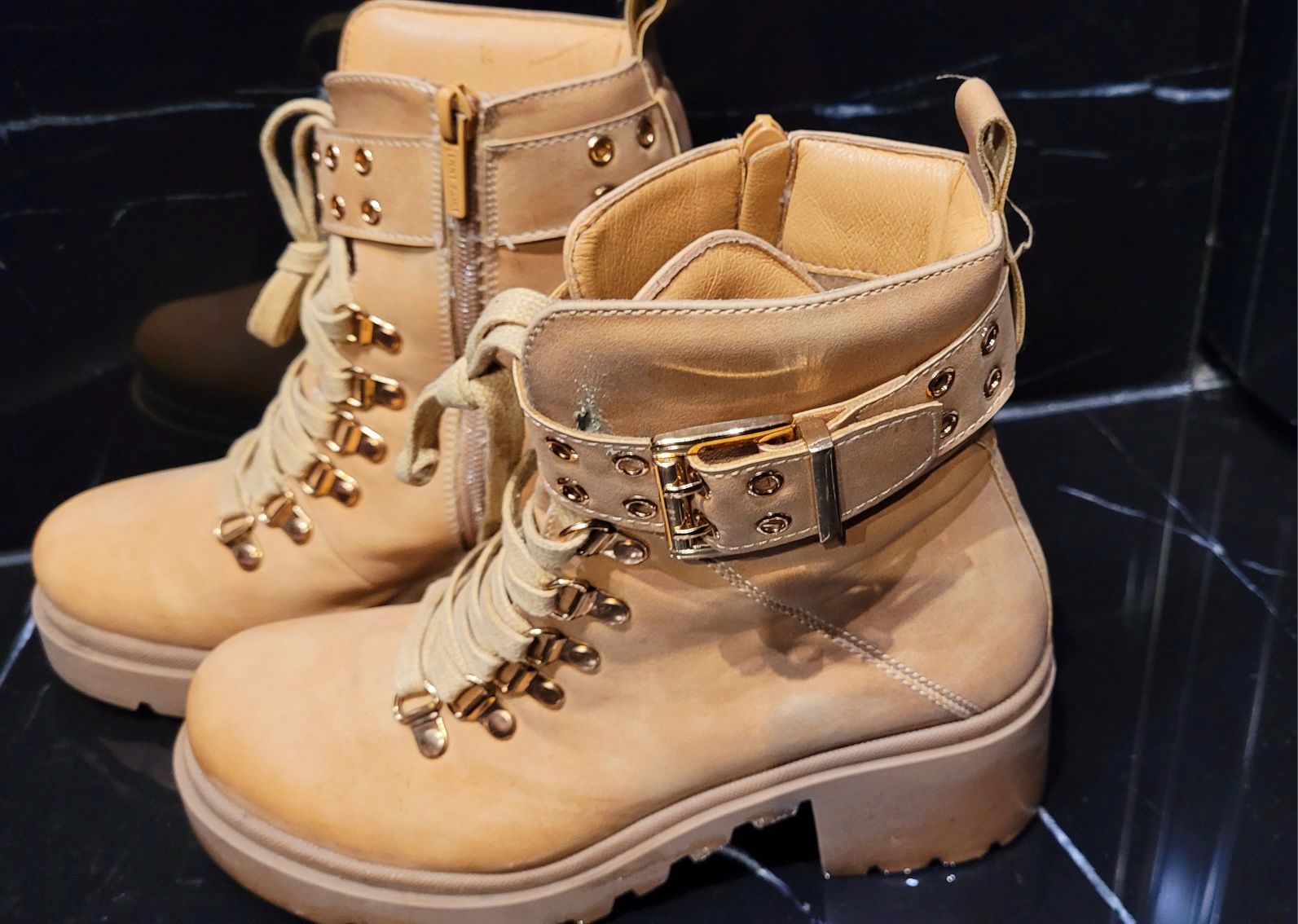 Camelowe botki deezee 37