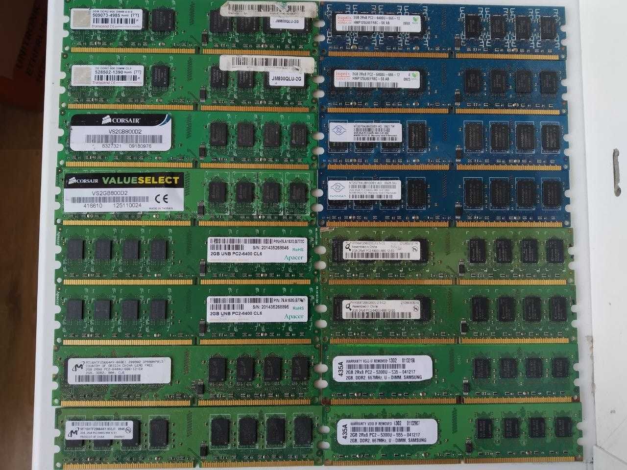 Продам DIMM PC2-6400 CL5 DDR2-800-2GB CL6 Intel/AMDоптом