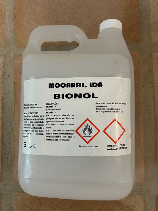 Biolareira portátil em muito bom estado - fogo sem fumo