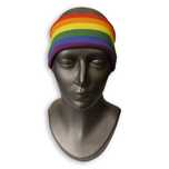 Opaska na głowę tęcza LGBT z polarem unisex
