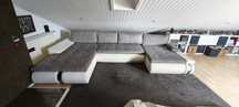 Sofá cama com duas Chaise Longue