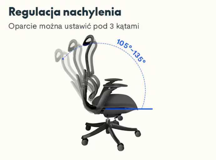 Krzesło Biurkowe Ergonomiczne BS12-PRO (BS12-PRO)