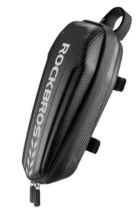 Велосумка на раму ROCKBROS B61 (черный карбон) 1.5л вело сумка /седло