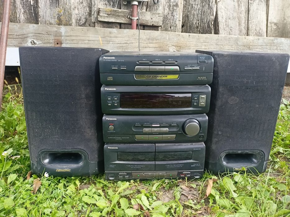 Wieża Panasonic SA-CH72 CD FM AUX TAPE