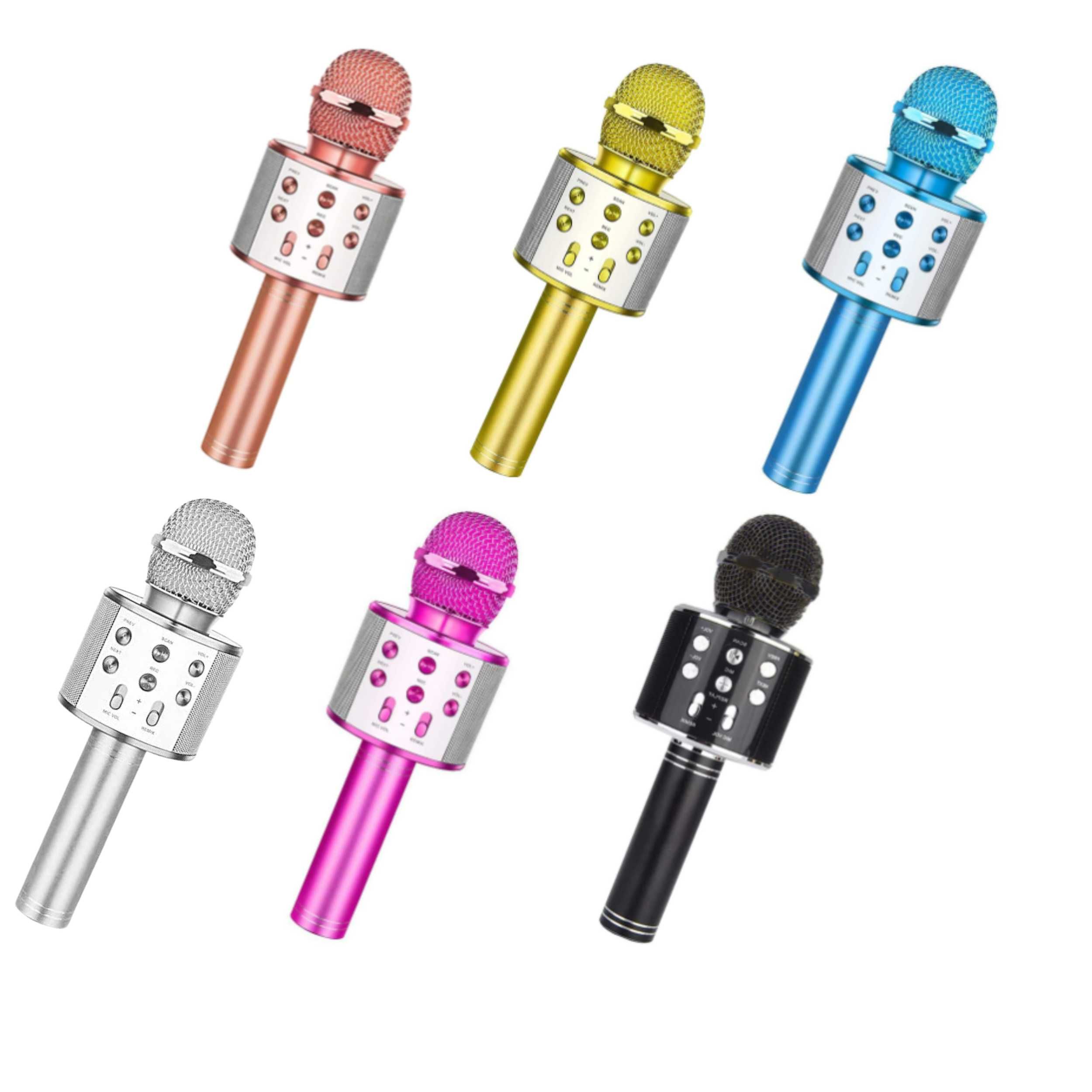MIKROFON Bezprzewodowy Karaoke Dla Dzieci Głośnik BLUETOOTH +Kabel USB
