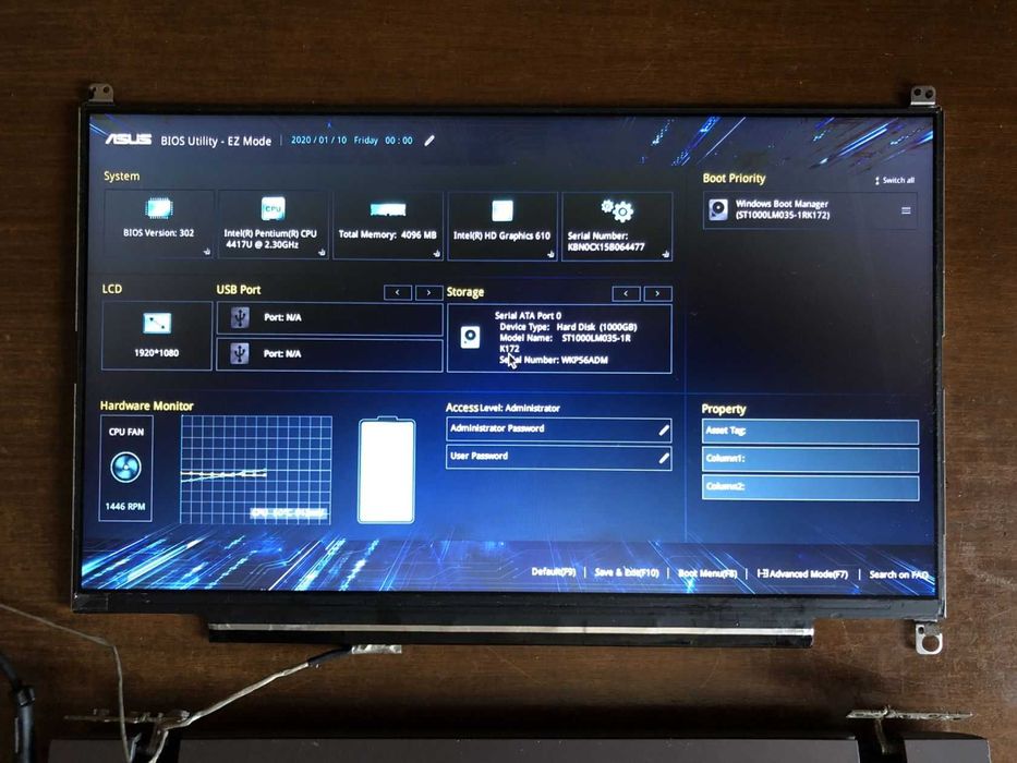 ноутбук Asus X409 робочий під відновлення корпусу