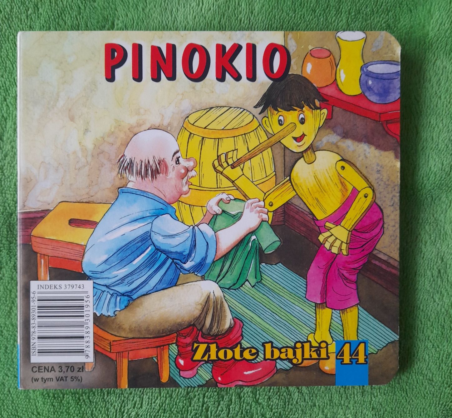 Książeczka złote bajki Pinokio