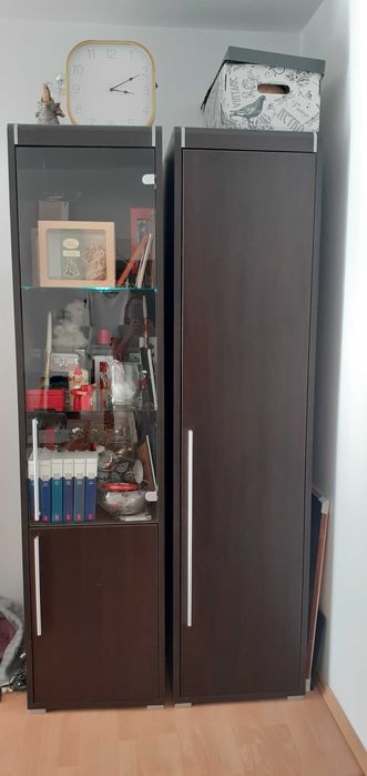 Witryna i szafa Wenge wym 1 szt 0.50 x 2.0m