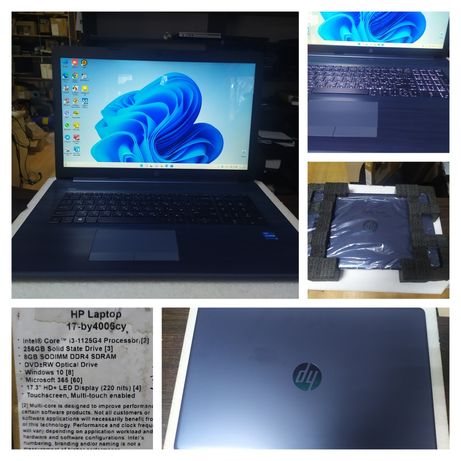 Новий сенсорний ноутбук 17.3" HP 17-by4006cy