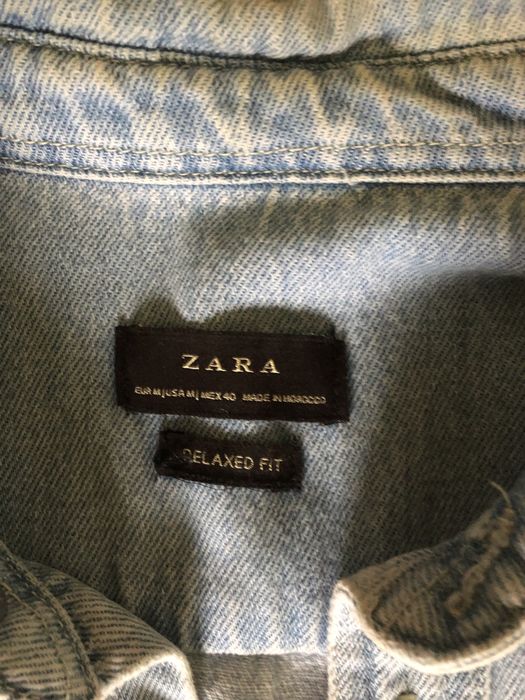 Джинсовая рубашка Zara